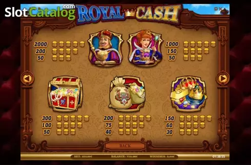 Скрин6. Royal Cash слот