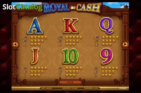 Скрин7. Royal Cash слот