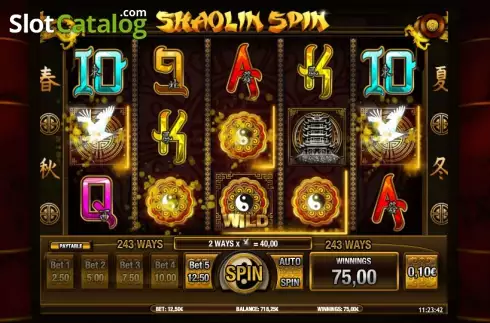Скрин4. Shaolin Spin слот