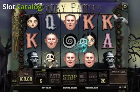 Скрин5. Spooky Family слот