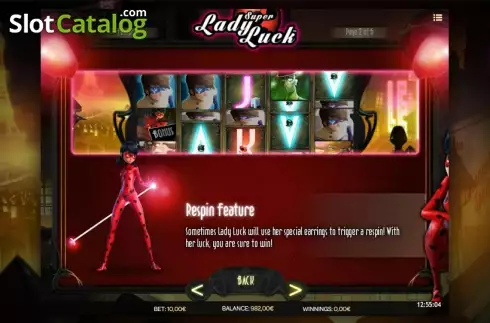 Скрин8. Super Lady Luck слот