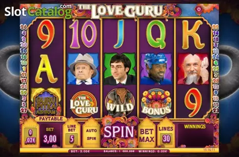 Скрин2. The Love Guru слот