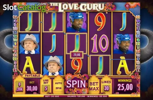 Скрин3. The Love Guru слот