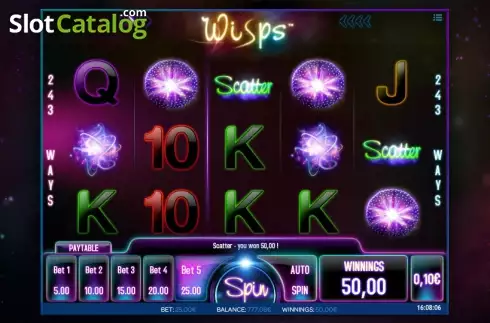 Скрин5. Wisps (iSoftBet) слот