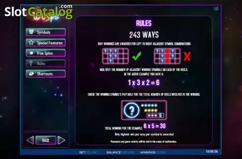 Скрин9. Wisps (iSoftBet) слот
