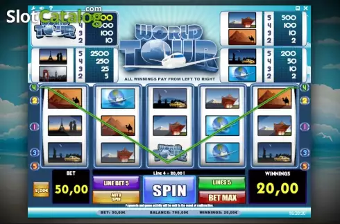Скрин5. World Tour ( iSoftBet) слот