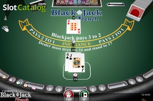Скрин4. Blackjack French (iSoftBet) слот