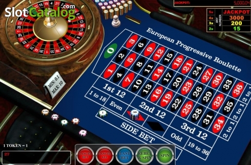 Скрин5. European Progressive Roulette (iSoftBet) слот