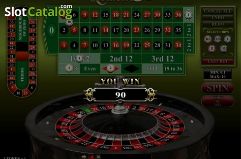 Скрин5. Roulette 3D (iSoftBet) слот