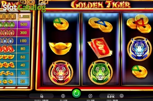 Скрин3. Golden Tiger (iSoftBet) слот