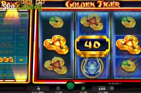 Скрин6. Golden Tiger (iSoftBet) слот