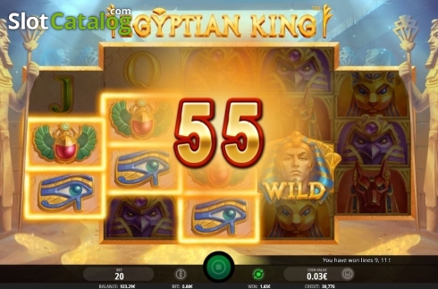 Скрин6. Egyptian King слот