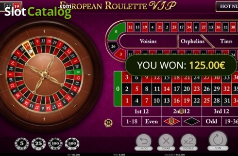 Скрин5. European Roulette VIP (iSoftBet) слот