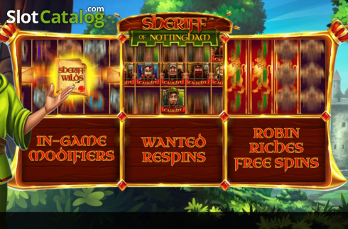 Скрин2. Sheriff of Nottingham слот