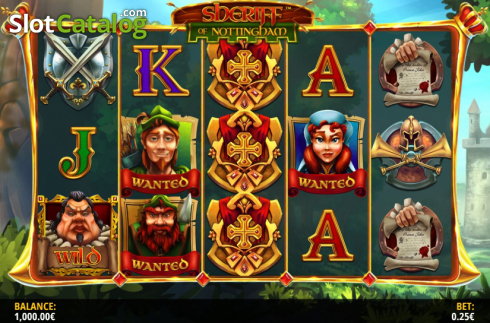 Скрин3. Sheriff of Nottingham слот