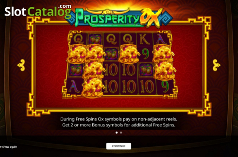 Скрин2. Prosperity Ox (iSoftBet) слот