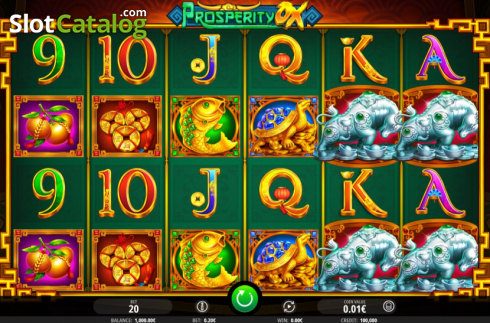 Скрин3. Prosperity Ox (iSoftBet) слот