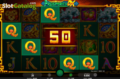 Скрин4. Prosperity Ox (iSoftBet) слот
