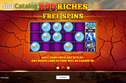 Скрин2. Roo Riches слот