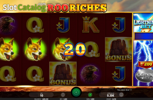 Скрин6. Roo Riches слот