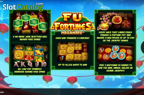 Скрин2. Fu Fortunes Megaways слот