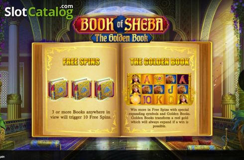 Скрин2. Book of Sheba (iSoftBet) слот