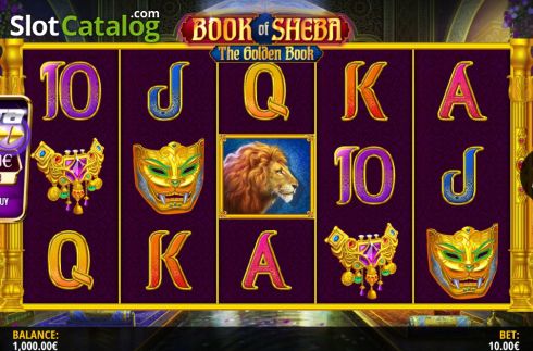 Скрин3. Book of Sheba (iSoftBet) слот