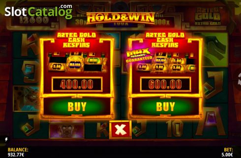 Скрин7. Aztec Gold Extra Gold Megaways слот
