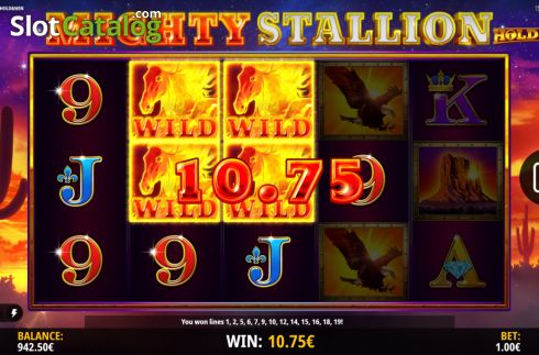 Скрин7. Mighty Stallion слот