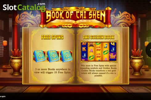 Скрин2. Book of Cai Shen слот