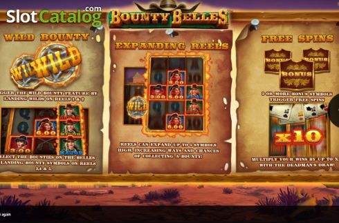 Скрин2. Bounty Belles слот
