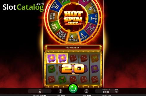Скрин4. Hot Spin Dice слот