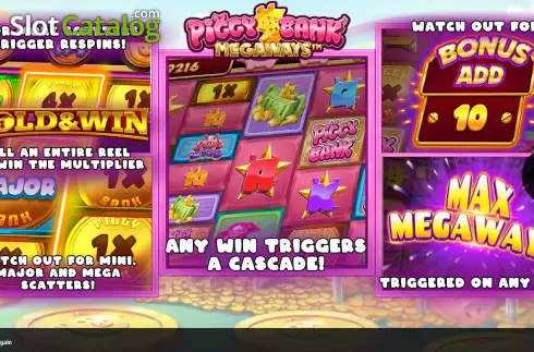 Скрин2. Piggy Bank Megaways слот