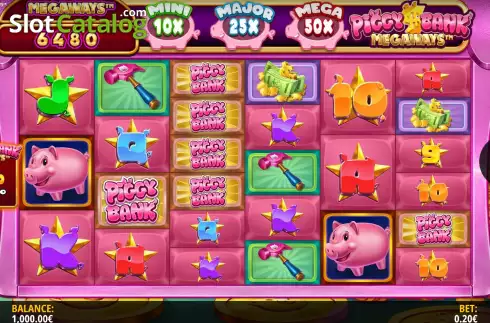 Скрин3. Piggy Bank Megaways слот