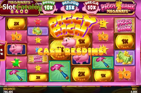 Скрин6. Piggy Bank Megaways слот