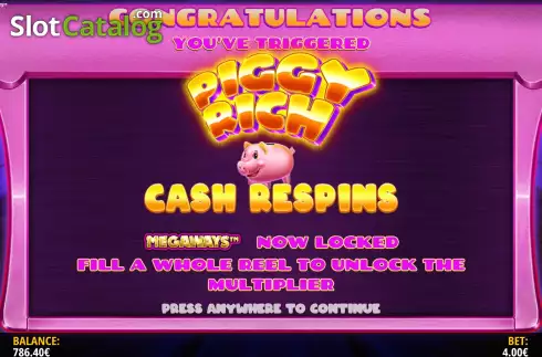 Скрин7. Piggy Bank Megaways слот