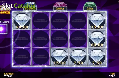 Скрин8. Brilliant Diamonds: Hold & Win слот
