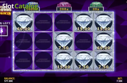 Скрин9. Brilliant Diamonds: Hold & Win слот