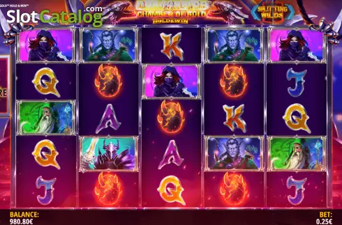 Скрин4. Dragonfire Chamber of Gold слот