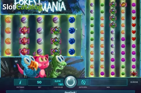 Скрин3. Forest Mania слот