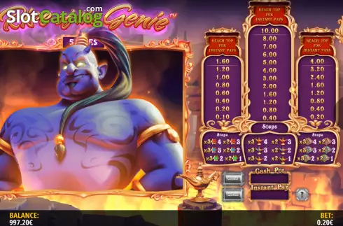 Скрин6. Rise of the Genie слот