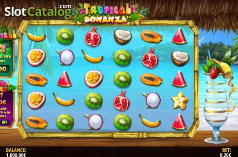 Скрин3. Tropical Bonanza (iSoftBet) слот