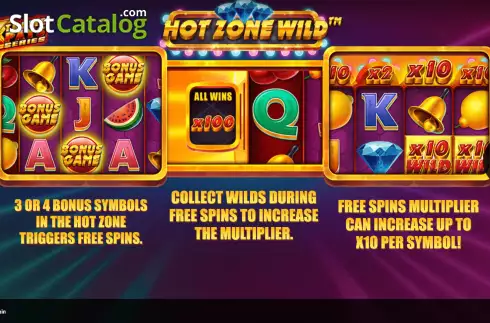 Скрин2. Hot Zone Wild слот