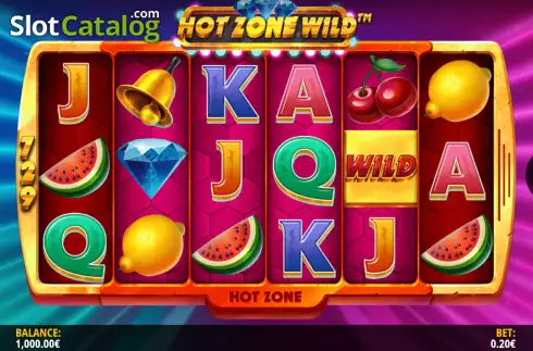 Скрин3. Hot Zone Wild слот