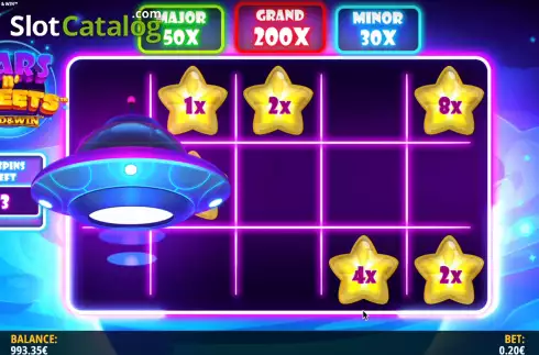 Скрин7. Stars n’ Sweets Hold and Win слот