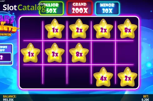 Скрин8. Stars n’ Sweets Hold and Win слот