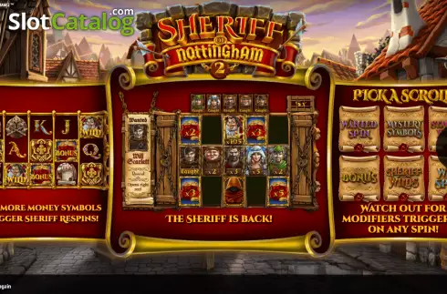 Скрин2. Sheriff of Nottingham 2 слот