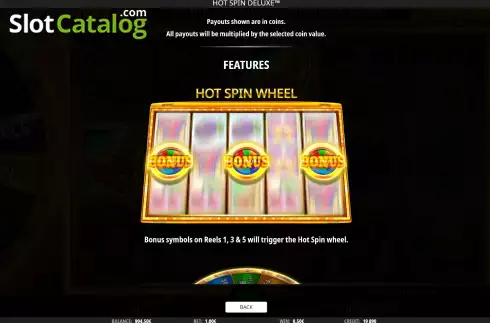 Скрин6. Pamestoixima Hot Spin Deluxe слот