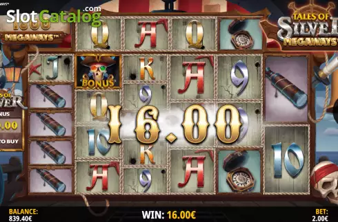 Скрин5. Tales of Silver Megaways слот