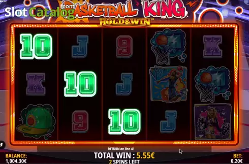 Скрин9. Basketball King Hold and Win слот
